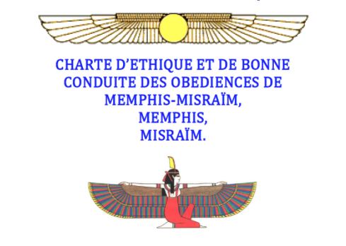 Charte éthique Memphis Misraïm