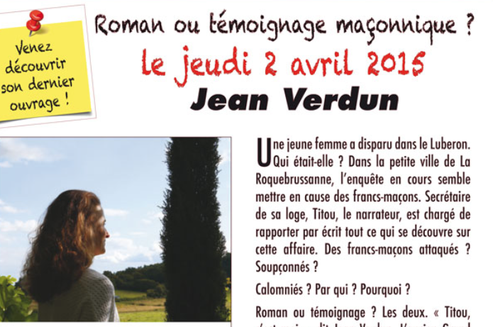 Jean Verdun en dédicace