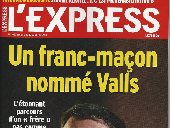 Valls dans l'Express