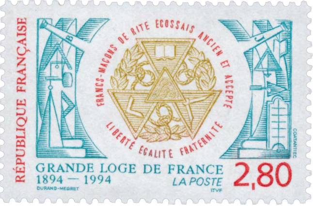 timbre centenaire GLDF1994