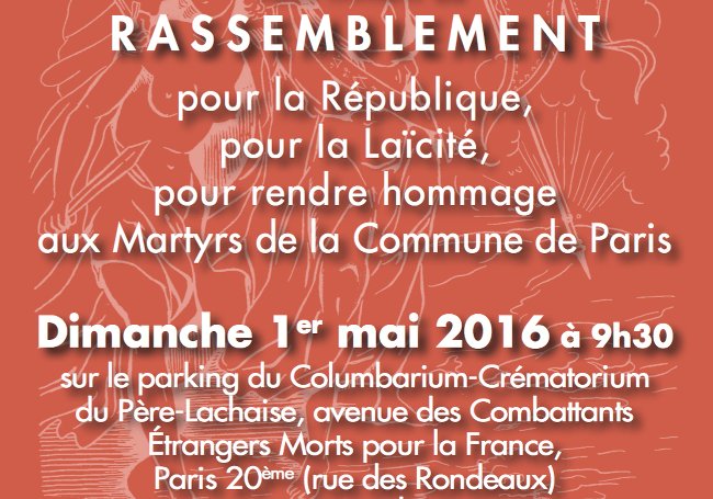 Rassemblement 1er mai