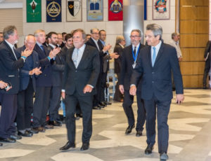 L'entrée des grands maîtres