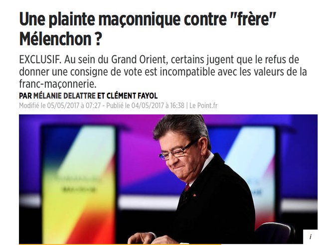 Melenchon plainte GO 050517