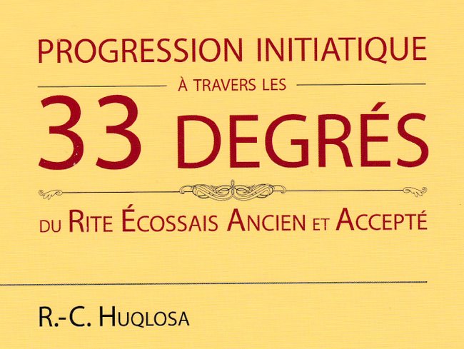 progression 33 degres