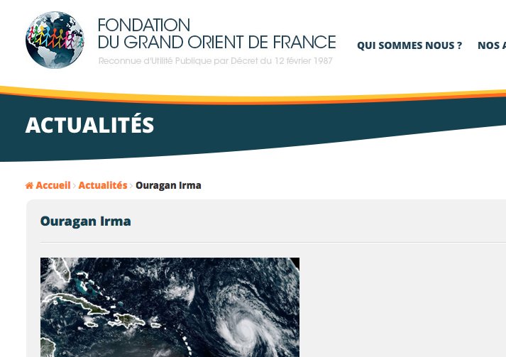 FondationGODF Irma