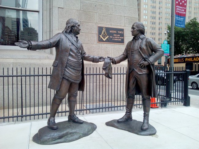 Washington et Franklin