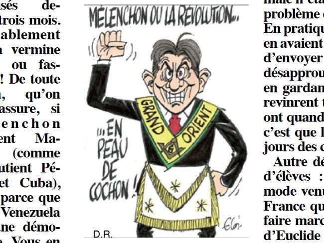 Melenchon Rivarol