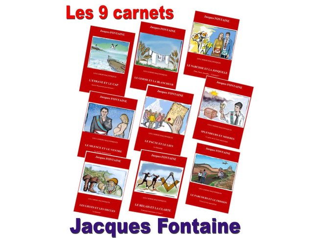 9 carnets J Fontaine