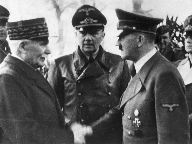 Petain et Hitler