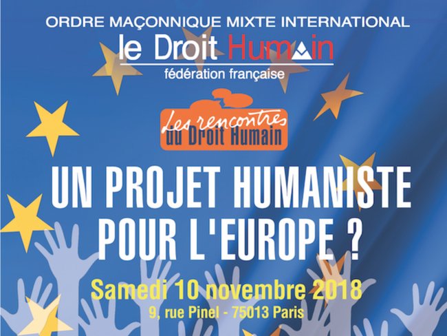 Projet Humaniste pour Europe 101118