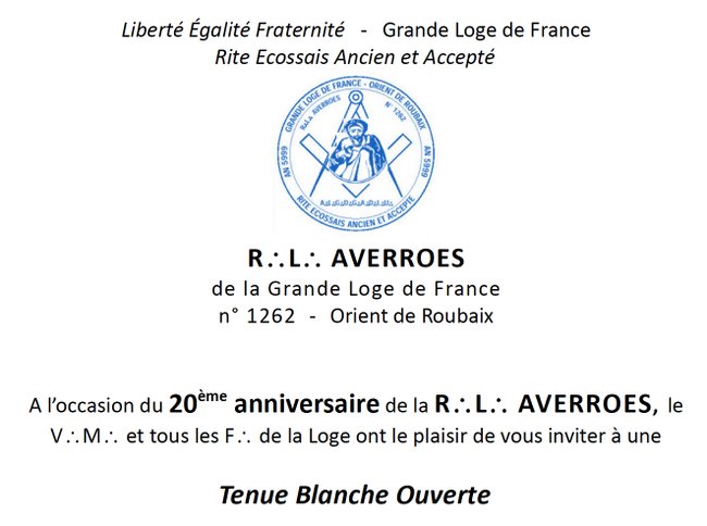 20 ans Averroes