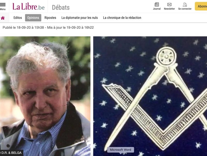 Dis C Est Quoi La Franc Maçonnerie A quoi sert la franc-maçonnerie : L'avis de Pierre Verhas dans "La