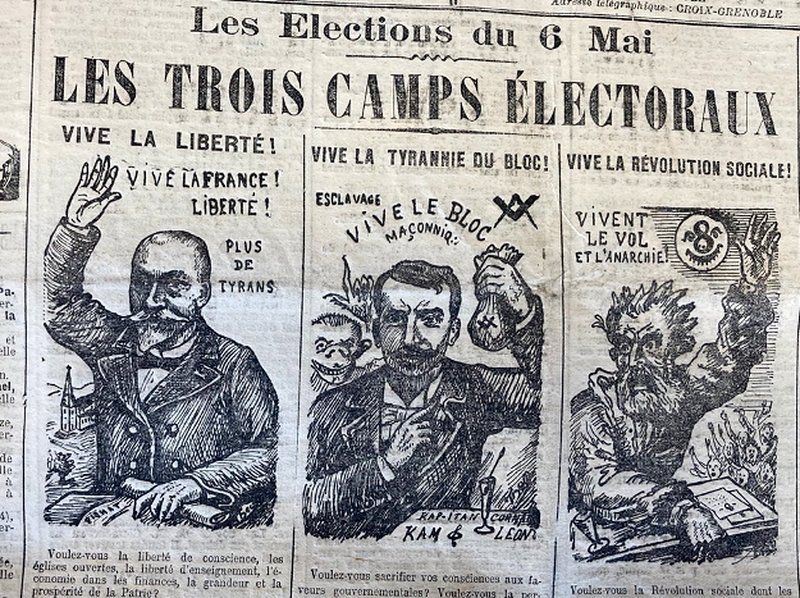 Elections en 1906 dans les HautesAlpes Hiram.be