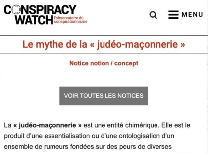 Conspiracy W mythe judeo mac