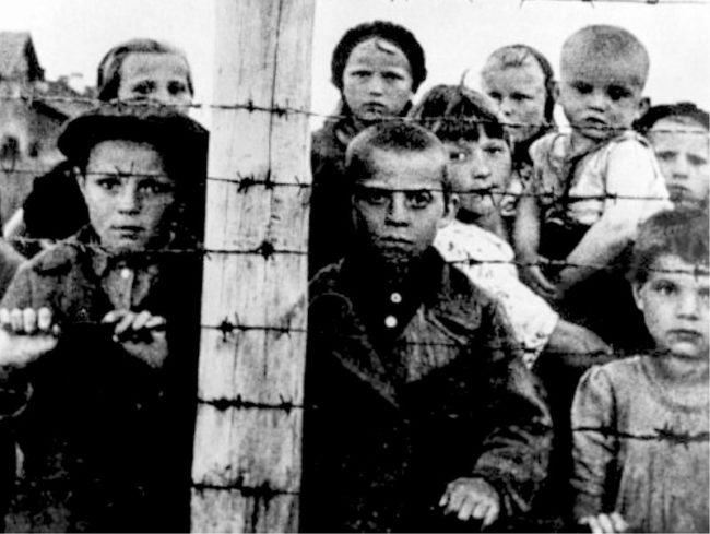 enfants camp de concentration