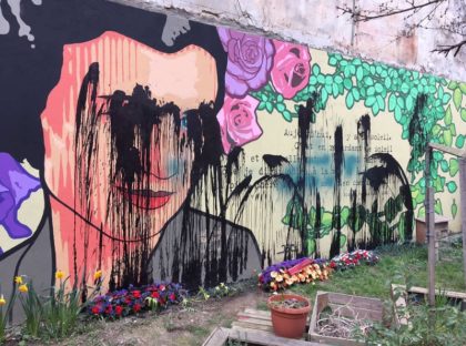 vandalisme fresque Melinee Manouchian