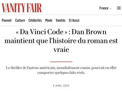 Vanity Fair Da Vinci Code