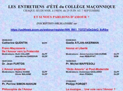 Entretiens ete Colleg mac 2023