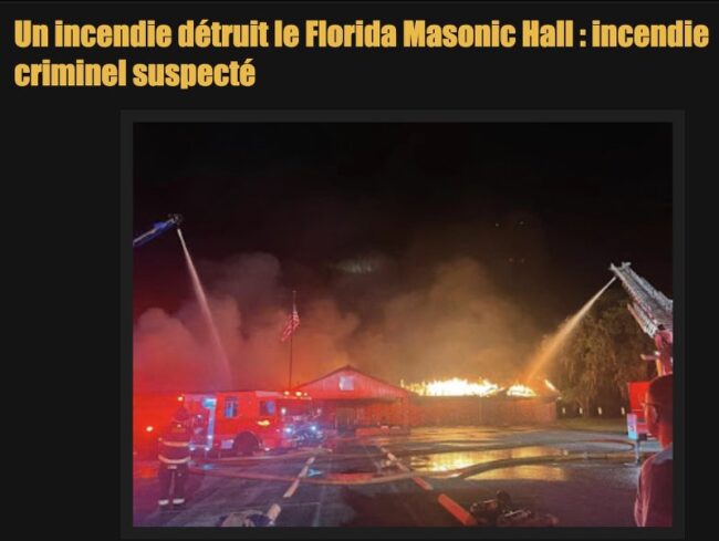 Incendie Floride
