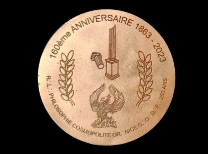 medaille 160 ans Nice