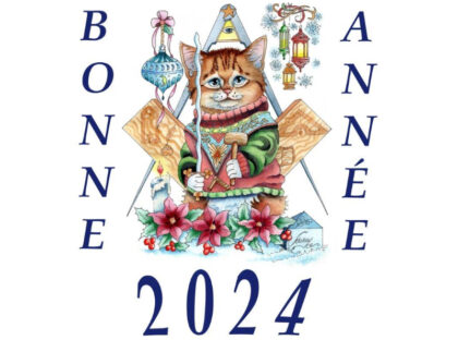 Voeux chat 2024