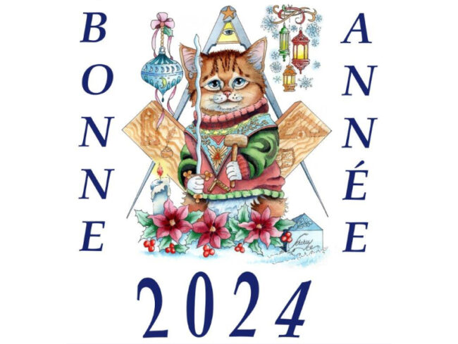 Voeux chat 2024