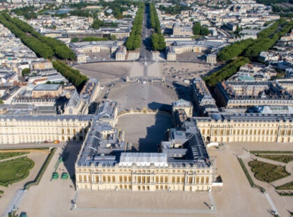 parvis chateau de Versailles