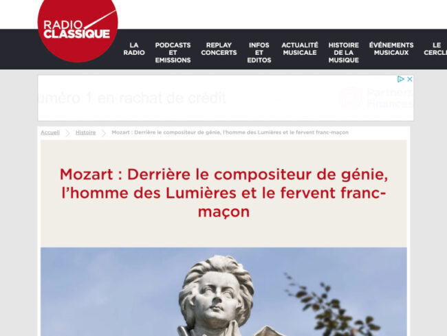 Mozart Radio Classique 060324