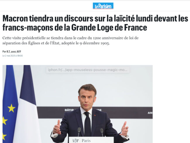 Macron GLDF 050525
