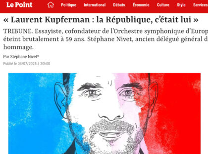 Kupferman Le Point 030725