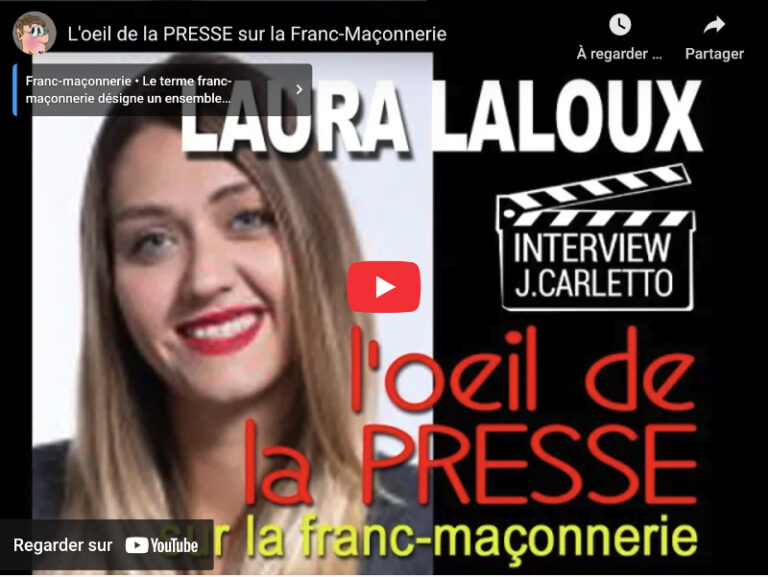 L’œil de la presse sur la franc-maçonnerie, de Laura Laloux - Hiram.be