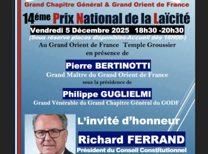 14e Prix laicite GCG