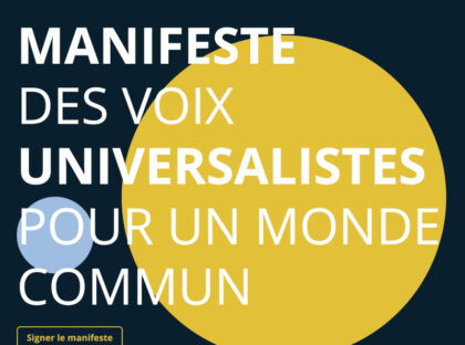 manifeste voix universalistes