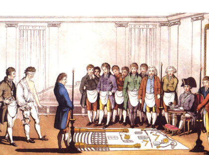 Freimaurer_Initiation XIXe
