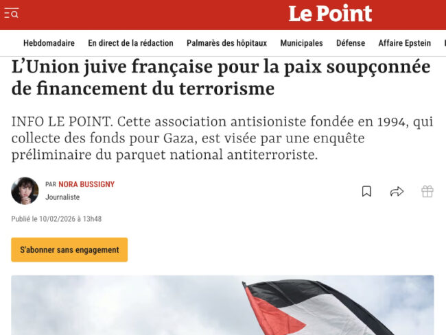 UJFP Le Point 100226