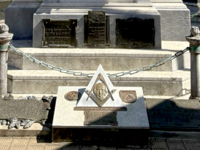 plaque Juan Bautista Alberdi