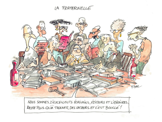 Fraternelle des ecrivains F Morel