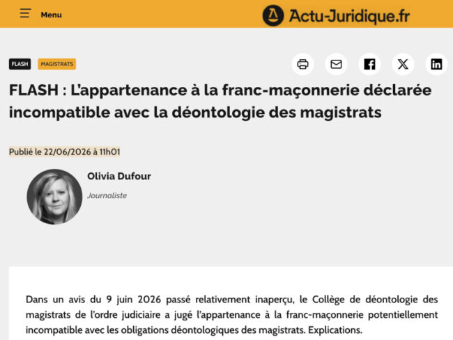 Actu juridique 220626