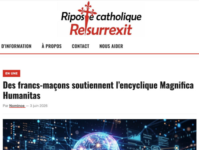 Riposte Catho GLMU