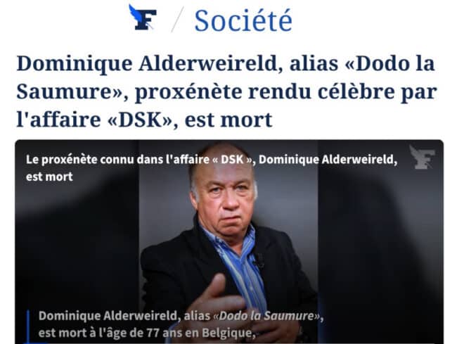Dodo la Saumure est mort