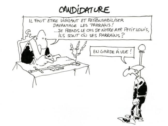 Garde a vue F Morel